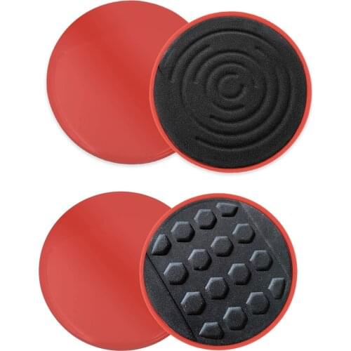 2 x Gliding Discs Disc Core Sliders Dual Sided Fitness Home Gym Abs Exercise