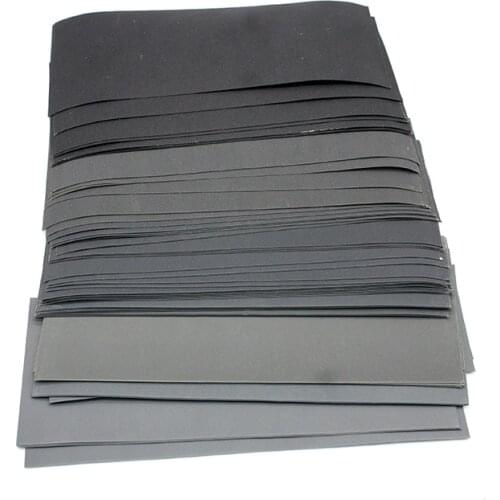 Wet Dry Sandpaper 60 To 7000 Grit Assortment Abrasive Paper Sheets For Automotive Sanding Wood Furniture Finishing 230*92mm