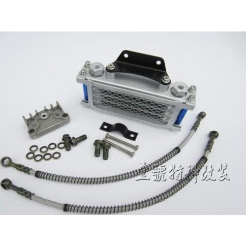Off-Road Motorcycle Accessory Modified Oil Cooler Engine Oil Cooling Radiator
