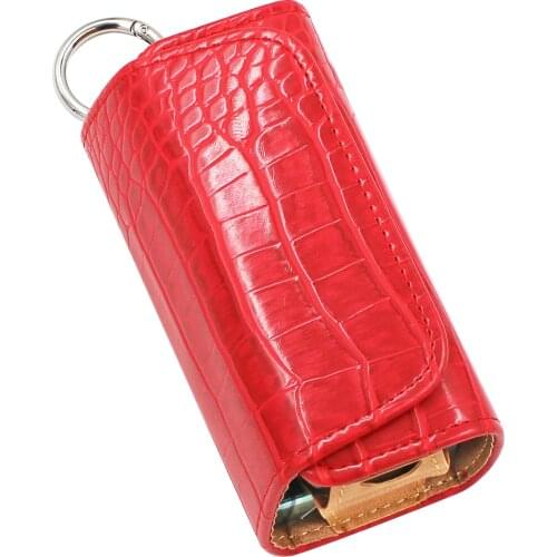 7 Colors Flip Bag for Iqos 3.0 Duo Case Pouch Holder Double Book Wallet Leather Cover With Ring for Iqos 3.0 Accessories