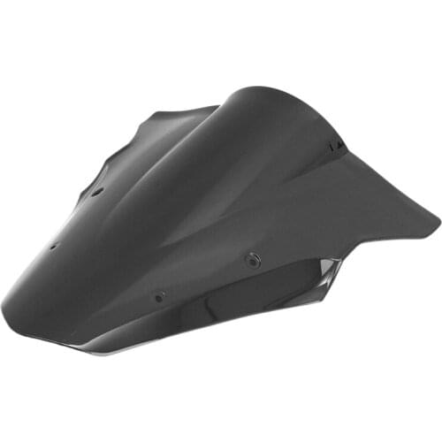 Black Motorcycle Windshield Windscreen for 12-16 Kawasaki Ninja 650 Er6F Ex650F