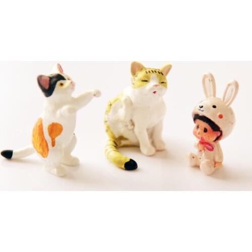 G10-X042 children baby gift Toy 1:12 Dollhouse mini Furniture Miniature rement accessories cute cate 1pcs