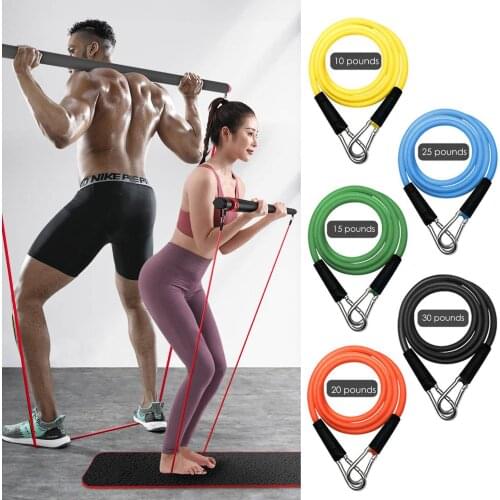 T2 Elastic Resistance Bands Chest Muscle Training Adjustable Band Home Workouts Pull Rope Fitness Bands Dropshipping