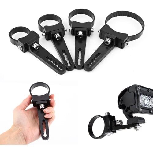 1.5"-3"Aluminum Tube Bull/Roll Bar Mount Bracket Clamps Holder For Car Off Road Work LED Light LED Bracket Clamps