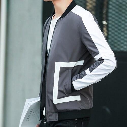 2017 New Youth Spring And Autumn Mens Baseball Jacket Korean Bomber Jacket Men Students Male Fashion Casual Boss Overcoats T677