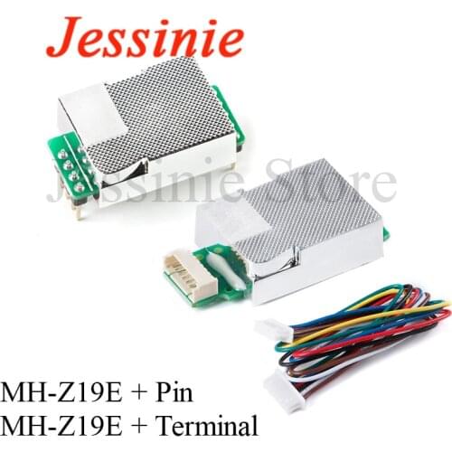 MH-Z19 MH-Z19D IR Infrared CO2 Sensor Module Carbon Dioxide Gas Sensor NDIR for CO2 Monitor 400-5000ppm UART PWM Output MH Z19D