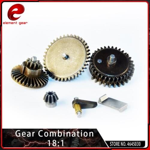 Element 18:1 Ultra-high Speed Gear Set for Airsoft M4/AK/MP5/G36 AEG Gear Box Ver. 2/3 Hunting Accessories