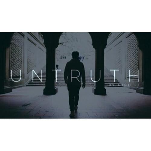 Untruth (DVD and Gimmicks) by Rich Li Card Magic and Trick Decks Illusions Close up Magic Street Four Cards Chang Funny Visual