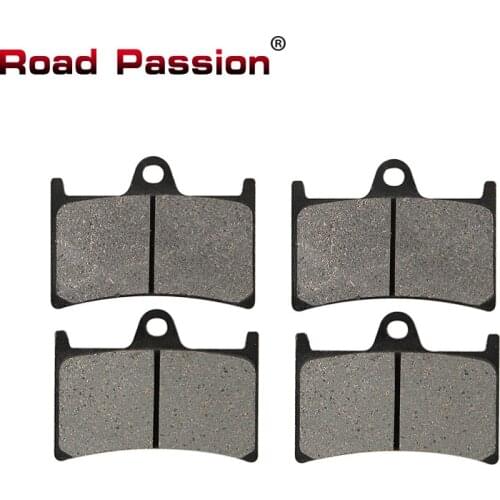 Road Passion Motorcycle Front Brake Pads for YAMAHA YZF R1 FZS1000 FZS 1000 FZ1 Fazer FZR400 YZF600 YZFR6 YZ450F FJR1300 XV1700