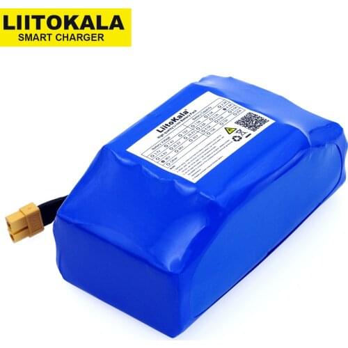 Liitokala 36V 4.4Ah/5.2Ah rechargeable lithium battery 10S2P 4400mAh/5200mAh torque scooter car battery