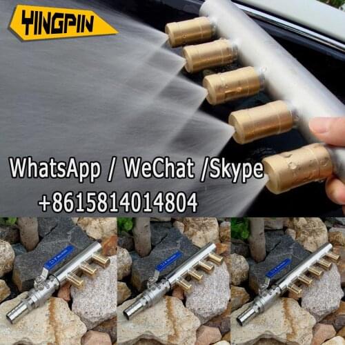 N18 Garden lawn spray nozzle multi-pass large flow sprinkler 4 points flat head spray sprinkler irrigation spray