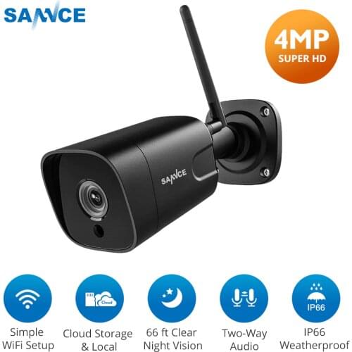 SANNCE CCTV Cameras With Motion Sensor