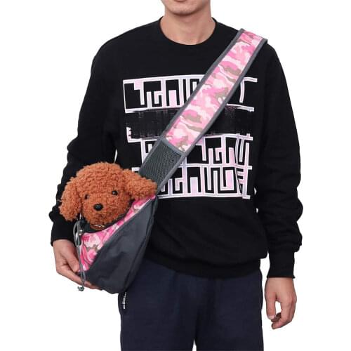 Pet Cat Sling Carrier Bag Hands-Free Shoulder Bag Carrier for Dogs and Cats Safe and Comfortable Carry Tote Handbag for Outdoor