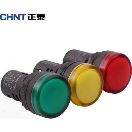 CHNT CHINT Indicator Light ND16-22DS Red Green Yellow White Blue Power LED Signal Lamp 220V 380V 24V