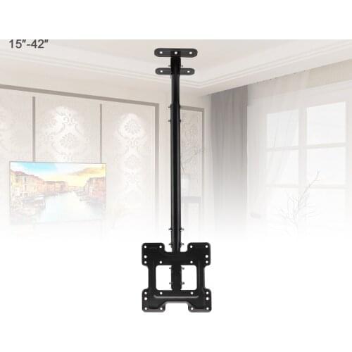 Universal 50KG Adjustable TV Flat Panel Wall Cantilever Hanger with Cable Clip/Small Wrench for 15-42 Inch LCD LED Monitor