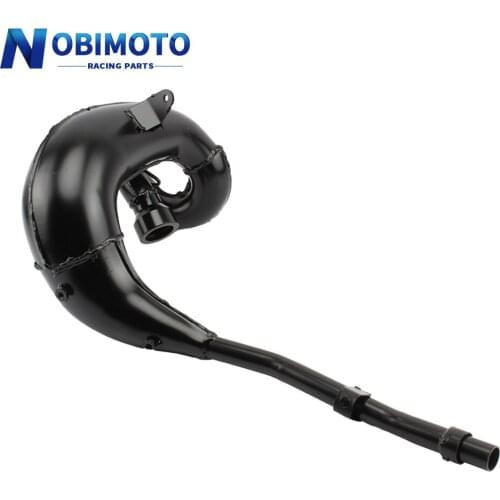 12/14 Inch Exhaust Muffler Pipe Fit For 50cc 50 Exhaust System Junior Senior Mini SX PRO LC SILVER Heater Protector Parts