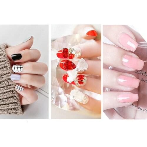 1/5/10sheet False Nails Sticker Transparent Double-Side Adhesive Tapes Stickers Press On Fake Nail Tips Extension Stick Tools