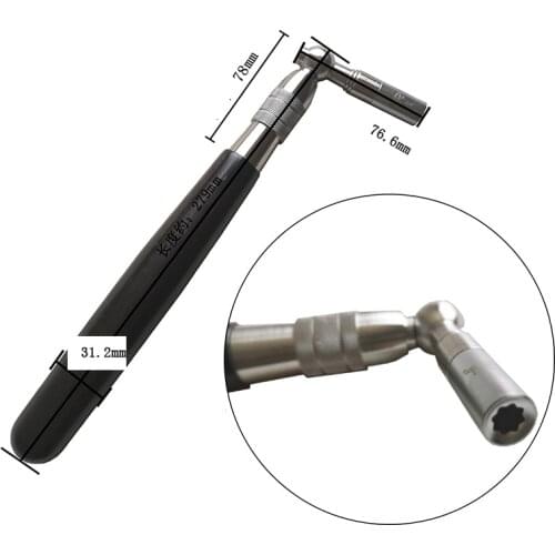 1 PC High Quality Piano Hammer Piano Luthier Tools Turning Hammer Telescopic Hammer Rosewood Ebony Handle with Tip 2