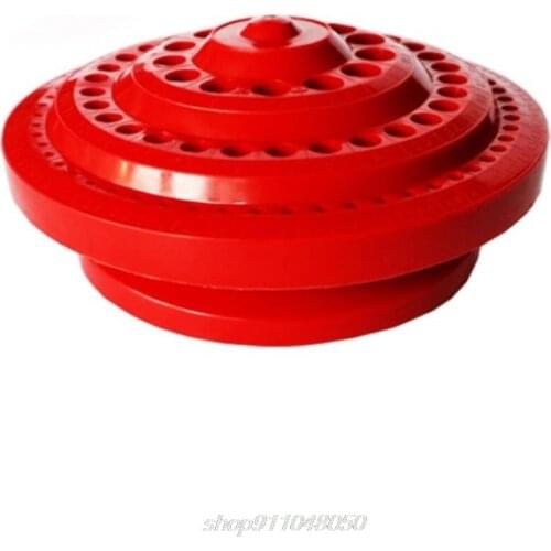 100pcs Hole Drill Bit Storage Case Holder Round Shape Hard Plastic Organizer Stand N10 20 Dropshipping