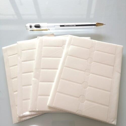 3600pcs 80x20mm network cable label sticker, writable white color tear resistant material, Item No. HT01