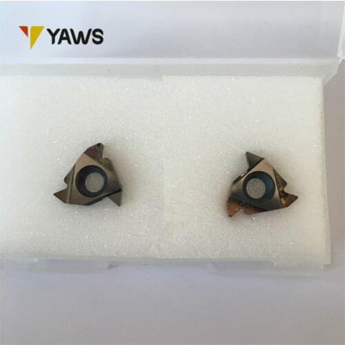YAWS CNC PCD Diamond insert 16ER AG60/55 ,16IR AG60/55 For Lathe Tools Inserts The screw thread Thread turning tool