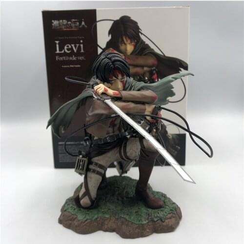 Attack on Titan Figure Rival Ackerman Action Figure Package Ver. Levi PVC Action Figure Rivaille Collection Model Toys 18cm