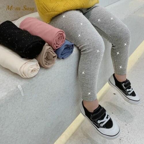 Baby Girl Sparkle Legging Velvet Toddler Child Tight Hosiery Pant Warm Trousers Ribbed Winter Spring Autumn Kid Clothes 2-10Y