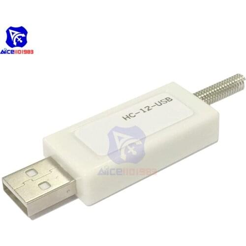 HC-12-USB Wireless Serial Port Module for Raspberry PC Terminal 433M CP2104 Ultra Long Distance SI4463