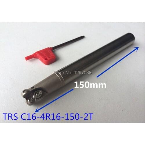 TRS C16-4R16-150-2T Comer Rounding End Mill Cutting diameter 12mm Length 130mm TRS Round dowel end mill RDMT0802 Inserts