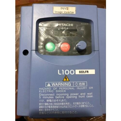 L100-022LFR(220V 2.2KW ) inverter, used in good condition . 80% appearance new , good working , free shipping