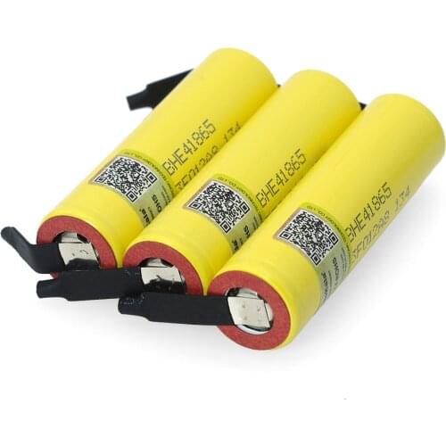 Liitokala Lii-HE4 2500mAh Li-lon Battery 18650 3.7V Power Rechargeable batteries +DIY Nickel sheet