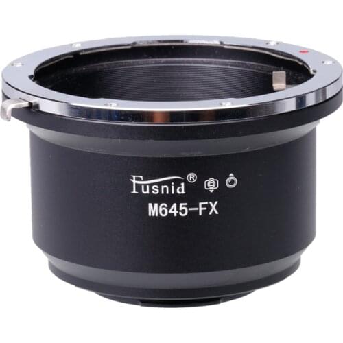 M645-FX Metal Mount Adapter for Mamiya 645 series lens to Fujifilm X mount camera photography accessory