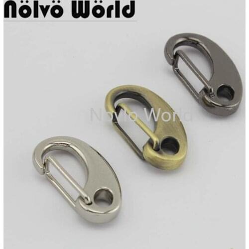 Nolvo World 5-20-100pcs 3 colors 31*17mm DIY bag buckles lobster clasps swivel snap hooks diy accessories