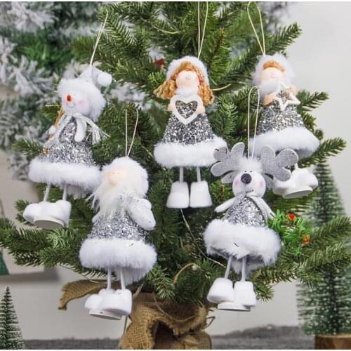New Arrival Cute Girly Doll Christmas Tree Pendants Hanging Ornaments Gifts Xmas New Year Party Decor Home Decoration#8620