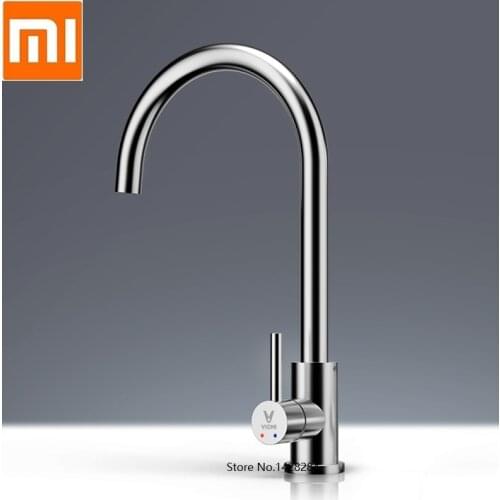 New 360 Degrees Rotary faucet Non-inductive Hot and cold dual control Water Dual-Use Stainless Steel Kitchen Faucet