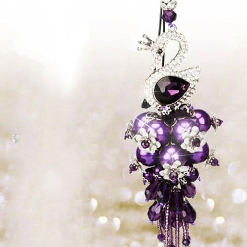 Car pendants High-end swan pendants Crystal Car pendants Crystal ornaments