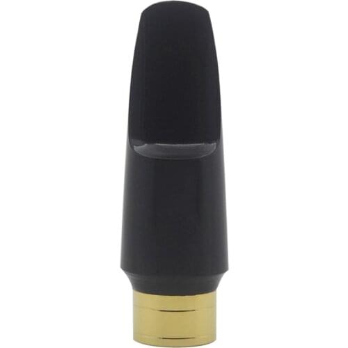 Alto Sax Mouthpiece ABS Alto Sax Mouthpiece Metal Flute Saxophone Mouthpiece Musical Parts Sax Instrument Saxophone Mouthpiece