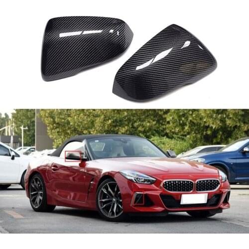 Z4 G29 Carbon Mirror Cover For BMW New Z Series 30i 28i 20i 18i Z4 G29 Carbon Fiber Side Rear View Mirror Cover 2019 - UP