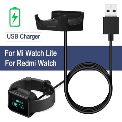 USB charging dock For Mi Watch Lite Smart Watch charger For Redmi Watch Data Cord Dock Charger Adapter Stand Base