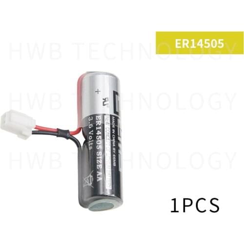 1pcs Brand New EEMB ER14505 AA 3.6V 2400mAh Lithium Battery Batteries with Plug Free Shipping