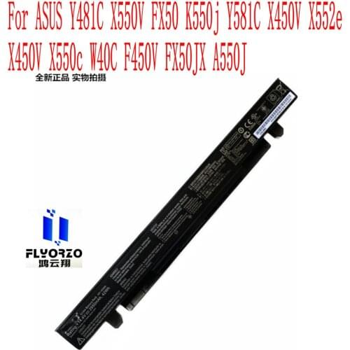 100% Brand new Original 2950mAh/42WH A41-X550A battery For ASUS Y481C X550V FX50 K550j Y581C X450V X552e X450V A550J W40C Laptop