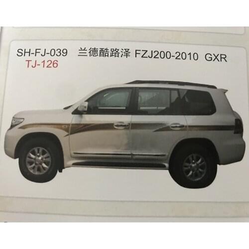 3M Car Body Sticker For Toyota Land Cruiser 200 LC200 Colorful Door Body Decorative Sticker Cove