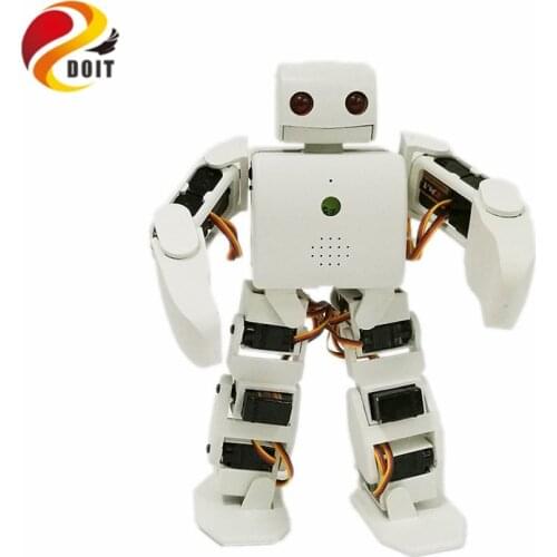 3D Printer Humanoid Robot APP Control with 18pcs Servos+ Control Board+ Charger