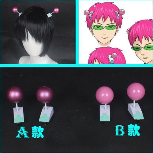 Anime Saiki Kusuo No Ψ-nan Saiki Kusuo Hairpin The Disastrous Life Of Saiki K. Side Clip Cosplay Costume Prop Headwear Headdress