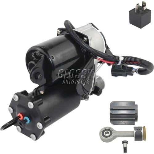 AP03 LR023964 Hitachi style Air Suspension Compressor Pump +Relay+Repair kit For Land Rover Discovery 3 LR3 Range Rover Sport