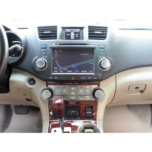 For Toyota Highlander 2007-2013 Auto Stereo Head Unit Multimedia Player Radio Tape Recorder Car GPS Navigation