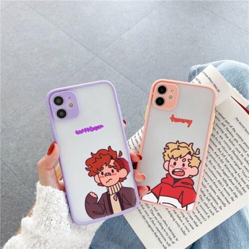 Dream Smp quackity fanart Phone Case For iPhone 12 Pro MAX 11 XS MAX X XR SE20 7 8 6 Plus Japan Anime Hard Matte Cover Shell