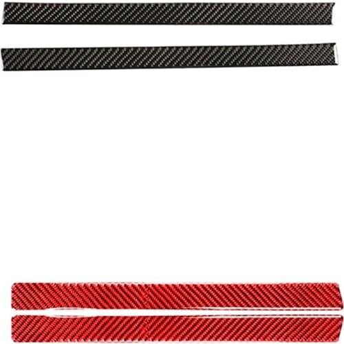 Carbon Fiber Rearview Mirror Decorative Strip Trim for Toyota - 2014 2015 2016 2017 2018 2019 2020 2021