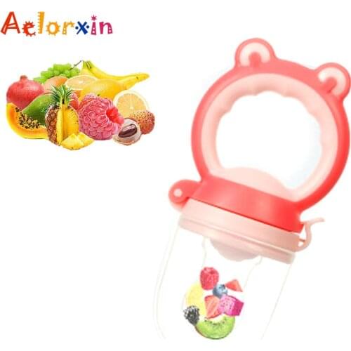 Chupeta Frog Head Baby Pacifier Safety Silicone Food Fruit Vegetable Food Fruit Bite Bag Baby Eat Fruit Food Nipples Baby Bottle