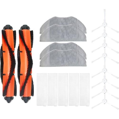 For Xiaomi mijia G1 vacuum cleaner washable HEPA filter Mop Cloths Rags,main roller brush,side brushes filters replacement parts